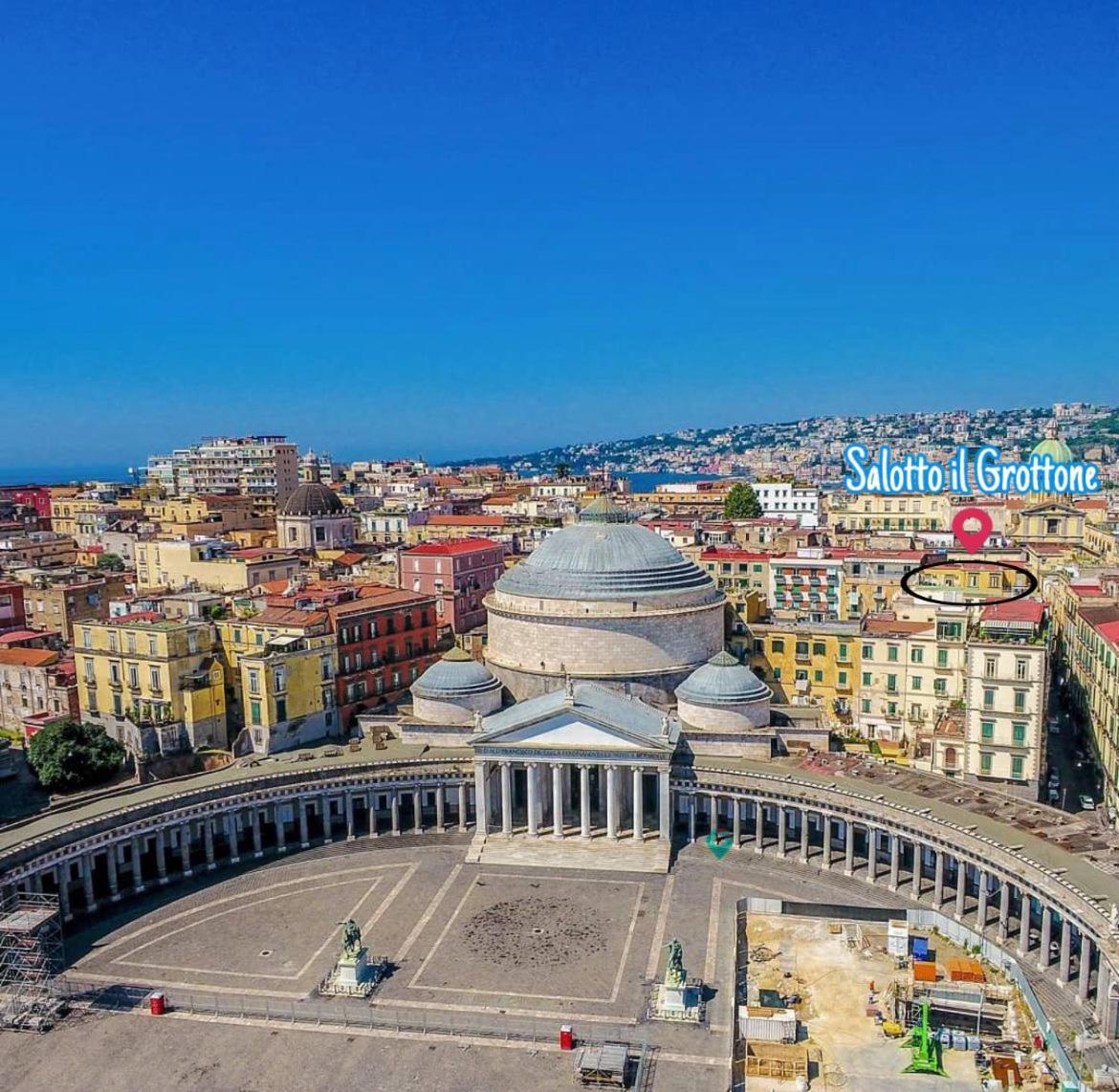 Salotto Il Grottone Villa Napoli Esterno foto